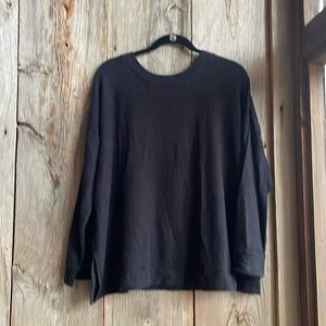 1.State Criss Cross Pullover Shirt